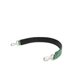 Dolce & Gabbana Black Green Exotic Leather Bag Shoulder Strap WMB444