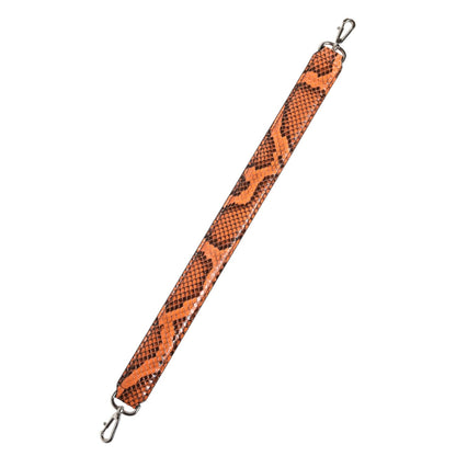 Dolce & Gabbana Orange Exotic Leather Bag Shoulder Strap