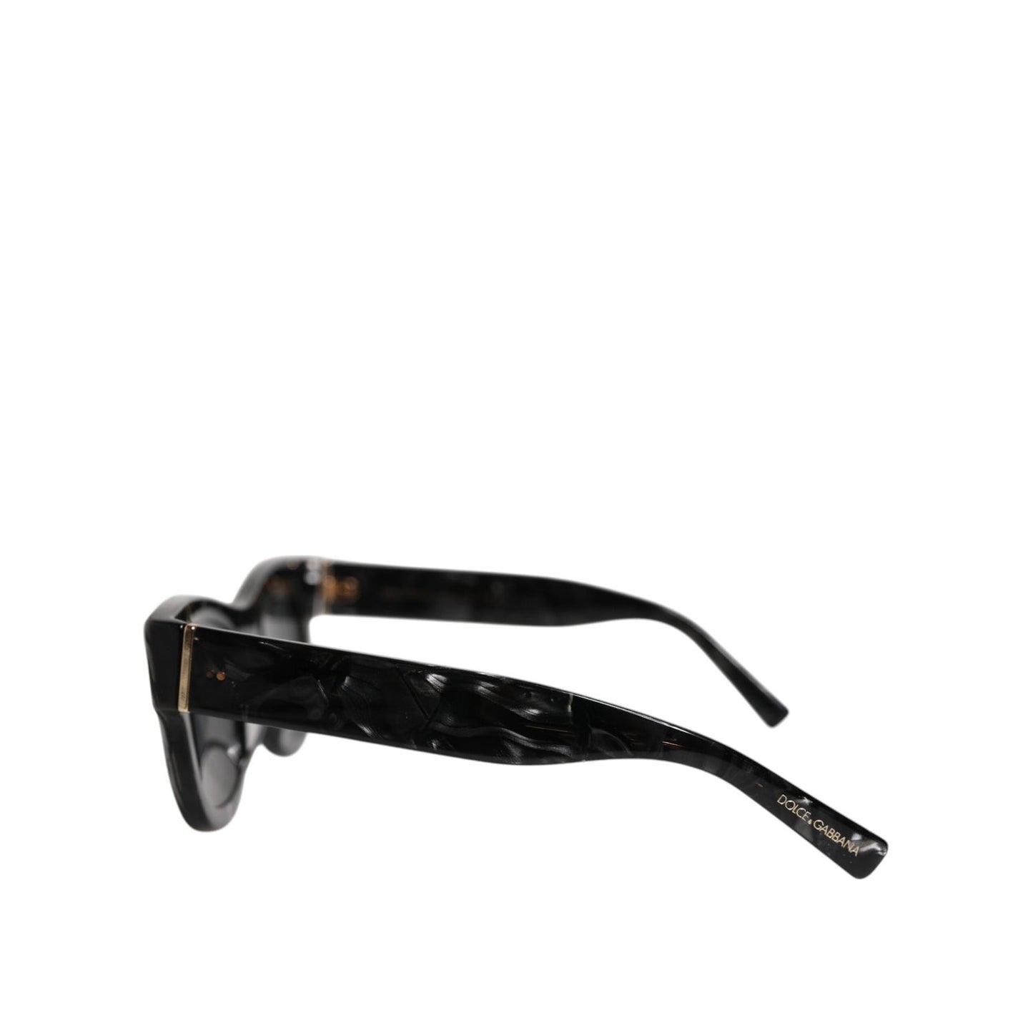 Dolce & Gabbana Pearl White Acetate Frame DG4379 Domenico Shade Sunglasses GLA1348