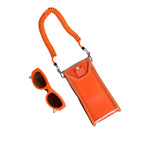 Dolce & Gabbana Orange Reborn To Live Oval Frame Logo Eyewear Sunglasses GLA1361