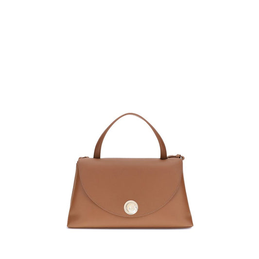 Coccinelle Brown Calf Leather Bos Taurus Handbag