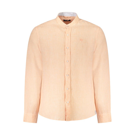 North Sails Pink Linen Shirt NO-38883-S