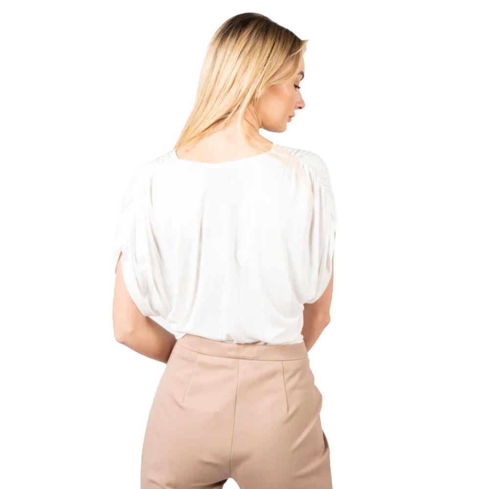 PINKO White Viscose Tops & T-Shirt PI-15093-M