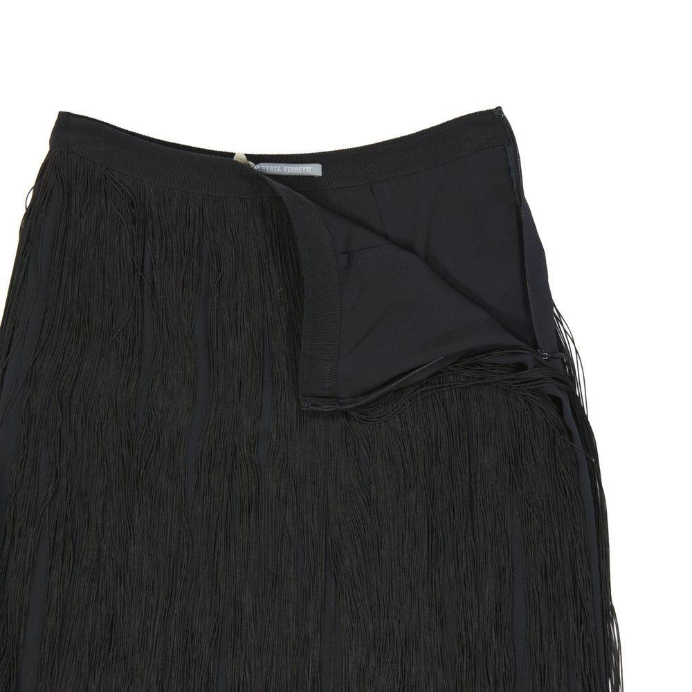 Alberta Ferretti Silk Blend Skirt AL-8735147393236-42