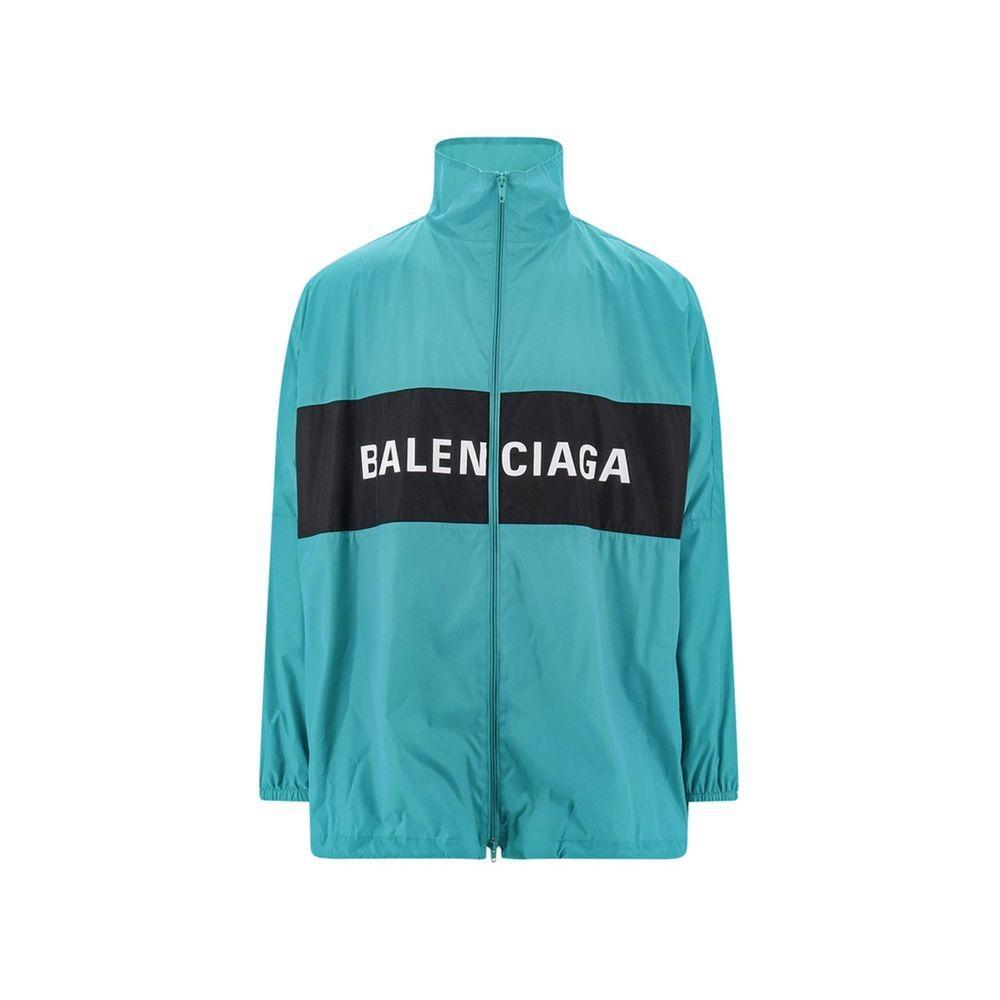 Balenciaga Windbreaker Logo Jacket BA-8735226396884-XS