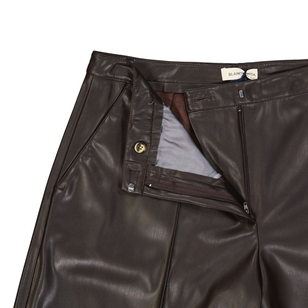BLANCA VITA Brown Polyethylene Shorts