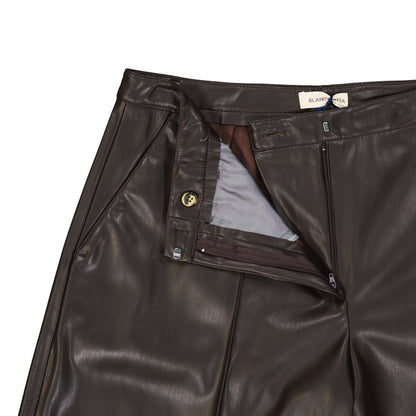 BLANCA VITA Brown Polyethylene Shorts