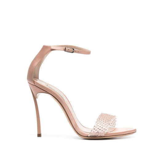 Casadei 100mm Blade Twenties Satin Sandals CA-8850298732756-EU39/US9