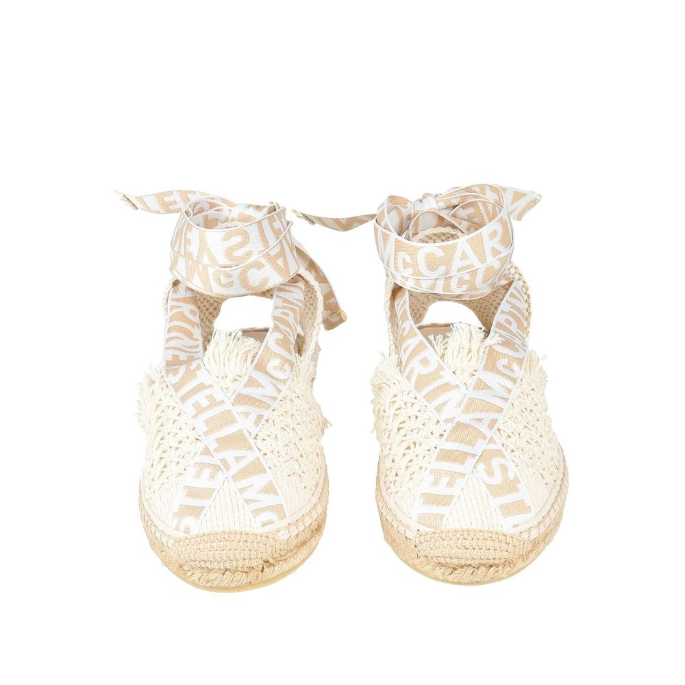 Stella McCartney Beige Canvas Espadrilles