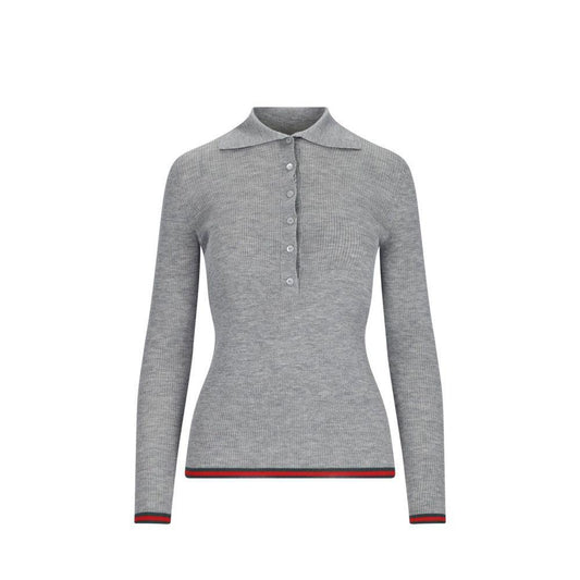 Gucci Ribbed-Knit Cashmere And Silk Sweater GU-8815558885588-L