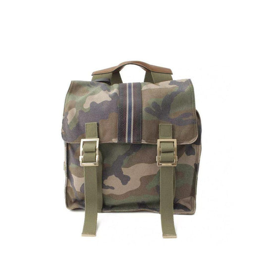 Valentino Military Canvas Backpack VA-8736612253908