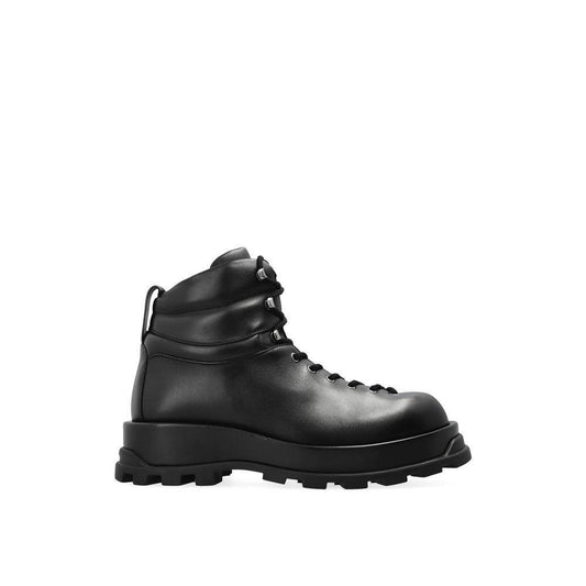 Jil Sander Leather Ankle Boots JI-8783678767316-EU42/US9