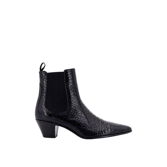 Celine Snake-Effect Leather Chelsea Boots CE-8803244179668-EU41/US8