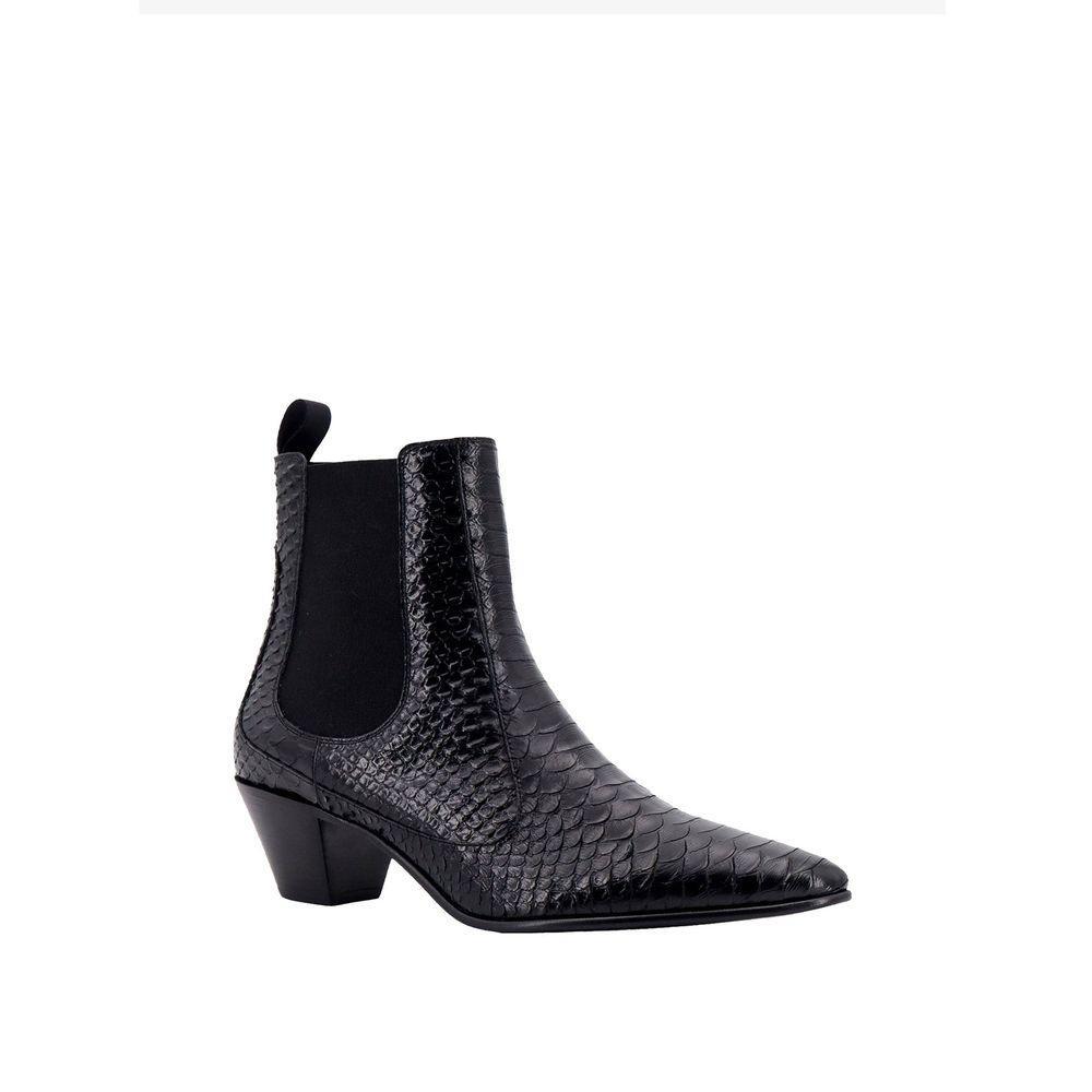 Celine Snake-Effect Leather Chelsea Boots CE-8803244179668-EU41/US8