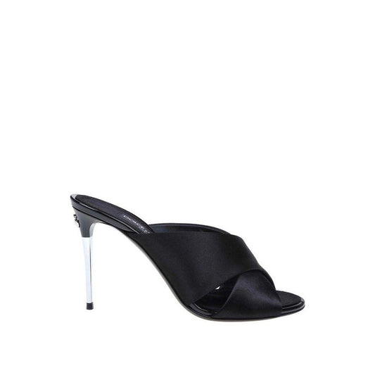 Dolce & Gabbana Keira Satin Sandals DO-8735412453588-EU36/US6