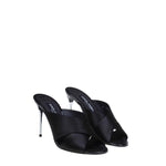 Dolce & Gabbana Keira Satin Sandals DO-8735412453588-EU36/US6