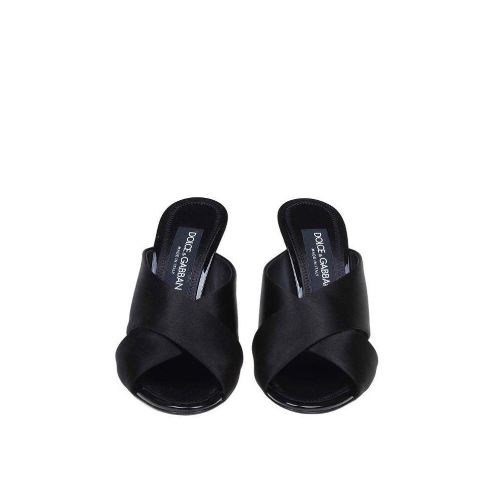 Dolce & Gabbana Keira Satin Sandals DO-8735412453588-EU36/US6