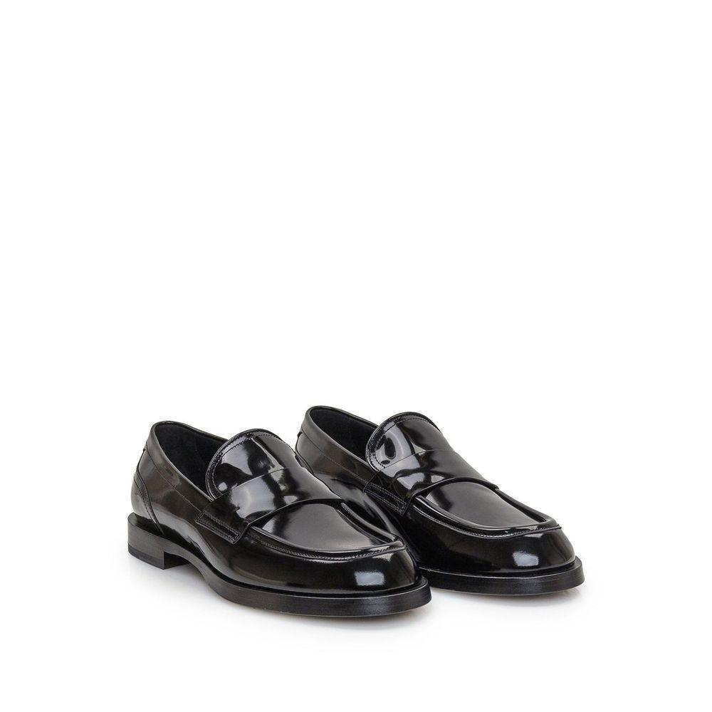 Dolce & Gabbana Leather Loafers DO-8735415632084-EU39/US6