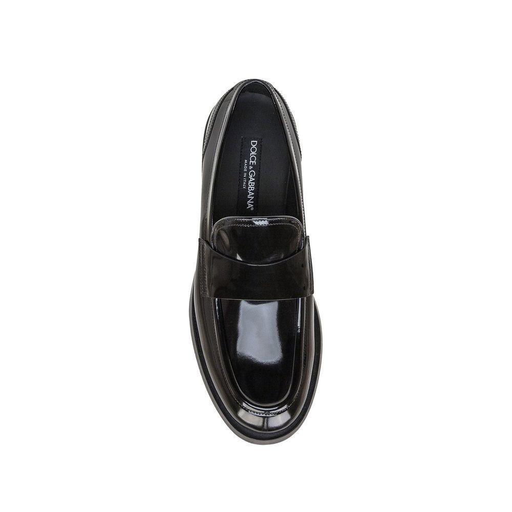 Dolce & Gabbana Leather Loafers DO-8735415632084-EU39/US6