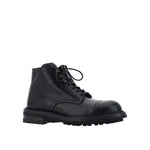 Dolce & Gabbana Lace-Up Leather Boots DO-8735413469396-EU42/US9