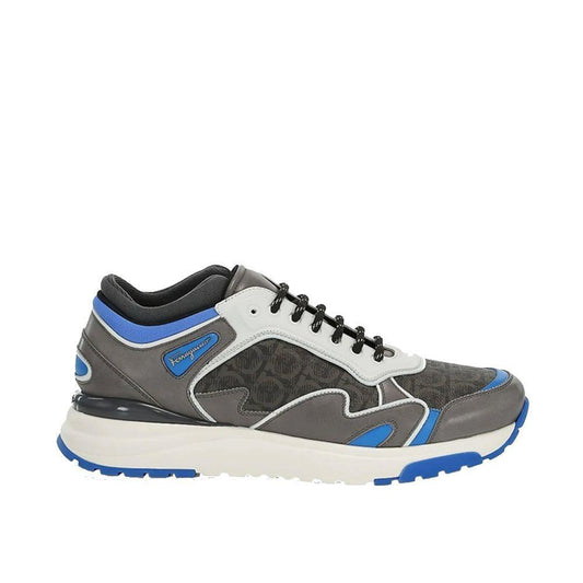 Salvatore Ferragamo Leather Logo Sneakers SA-8736574734548-EU44/US11