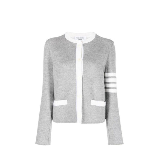 Thom Browne 4- Bar Wool Cardigan TH-8736590627028-36