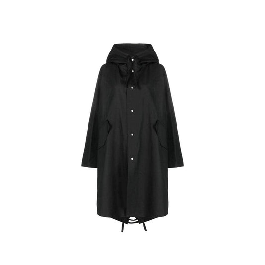Jil Sander Mid-Length Cotton Hooded Parka