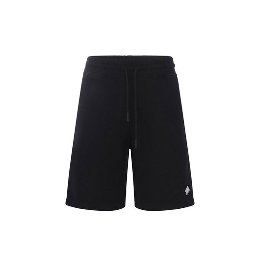 Marcelo Burlon Black Cotton Shorts