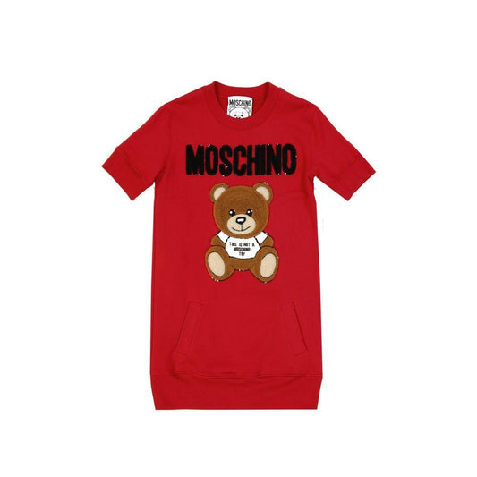 Moschino Couture Cotton Teddy Dress MO-8735532187860-38