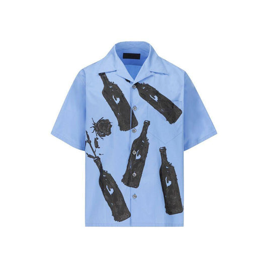Prada Printed Cotton Shirt PR-8735546278100-L