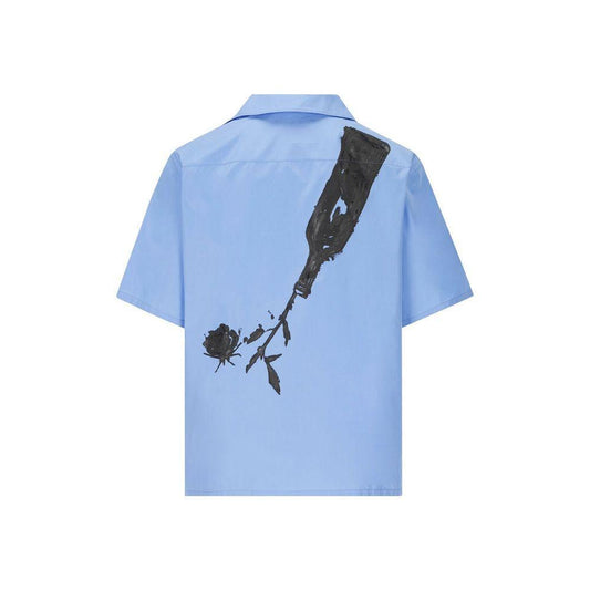 Prada Printed Cotton Shirt PR-8735546278100-L