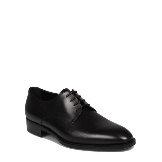Saint Laurent Adrien Leather Derbies SA-8735551946964-EU40/US7