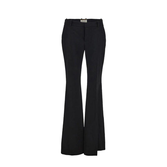 Saint Laurent Flared Wool Trousers SA-8735563055316-42