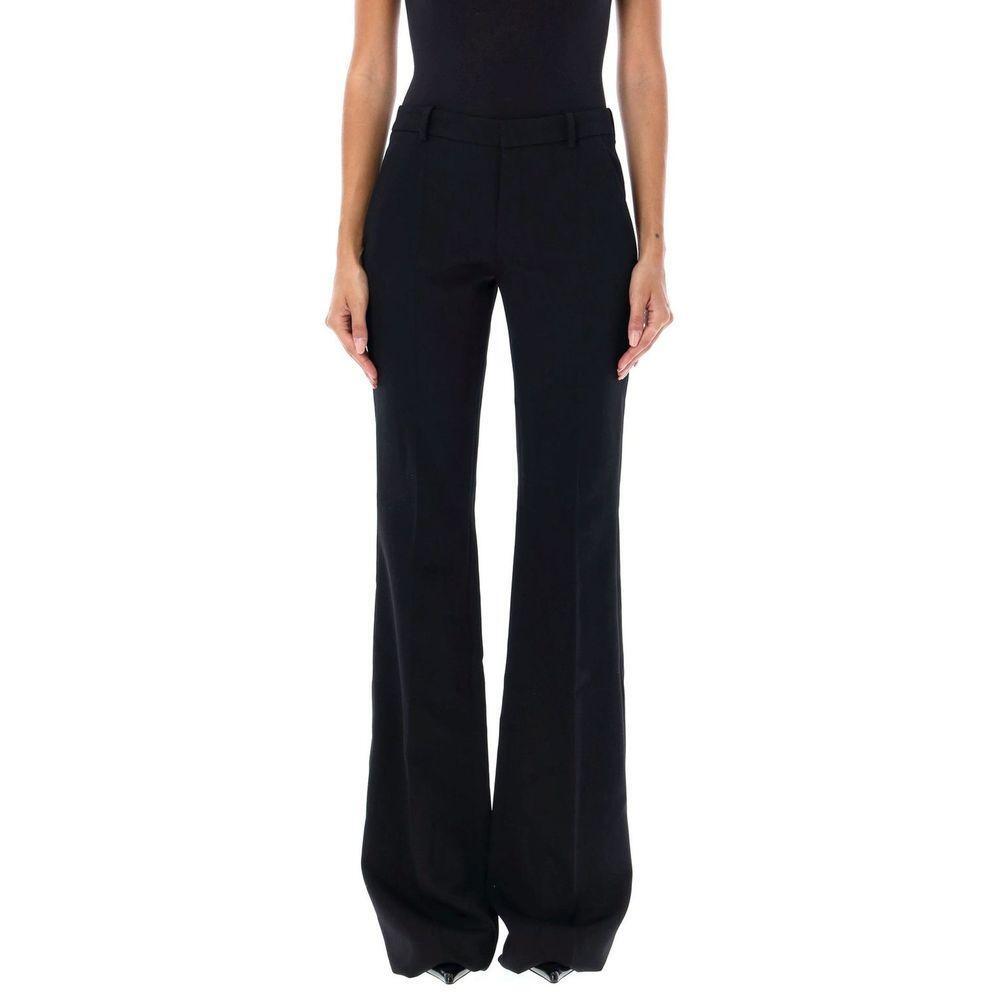 Saint Laurent Flared Wool Trousers SA-8735563055316-42