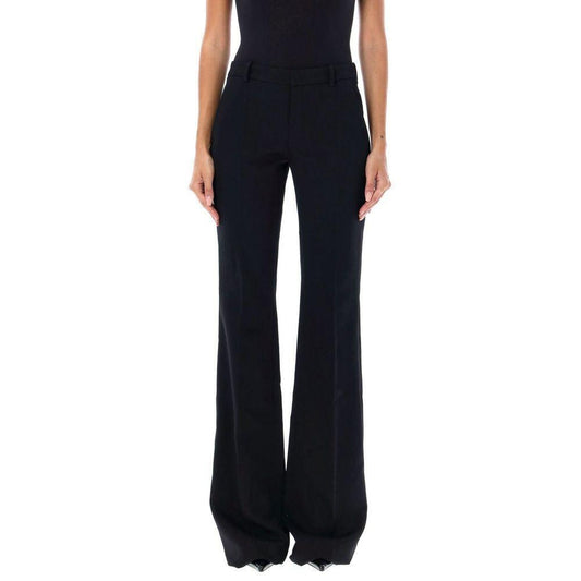 Saint Laurent Flared Wool Trousers SA-8735563055316-42