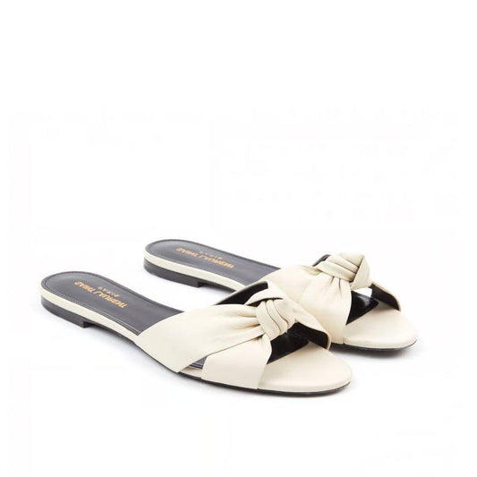 Saint Laurent Leather Slides SA-8736564510932-EU35/US5