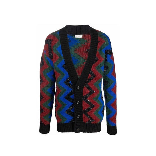 Saint Laurent Paillettes Cardigan SA-8736566739156-M