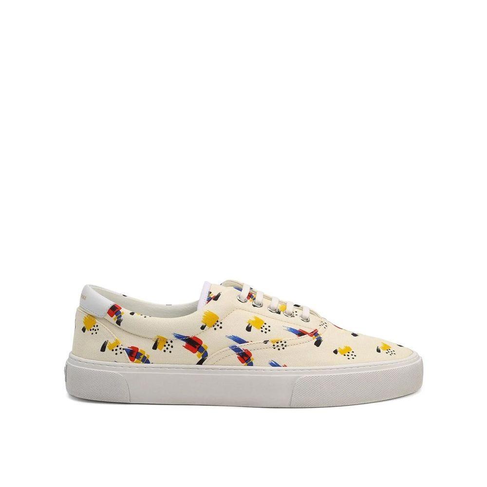 Saint Laurent Printed Canvas Sneakers SA-8736567132372-EU41/US8