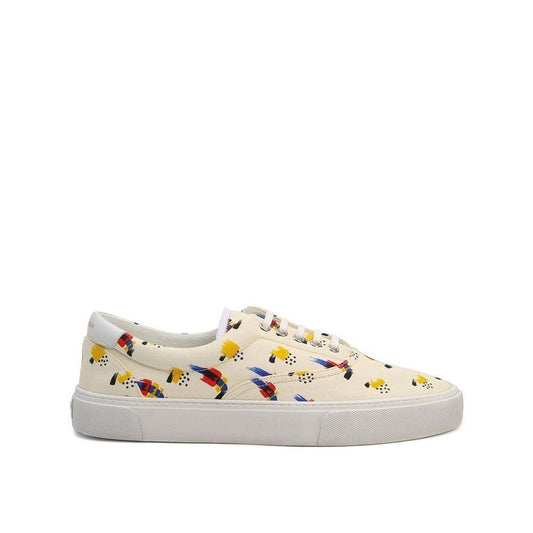 Saint Laurent Printed Canvas Sneakers SA-8736567132372-EU41/US8