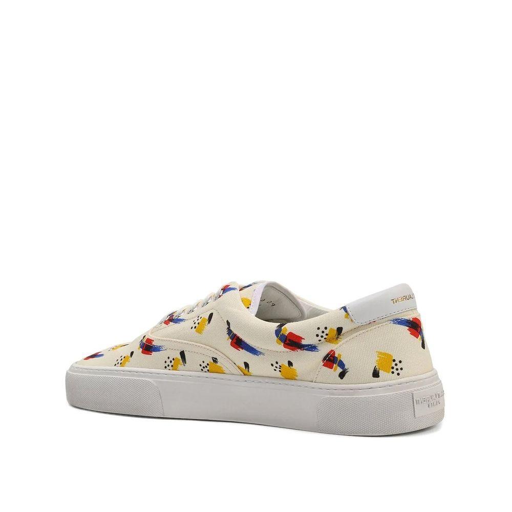 Saint Laurent Printed Canvas Sneakers SA-8736567132372-EU41/US8