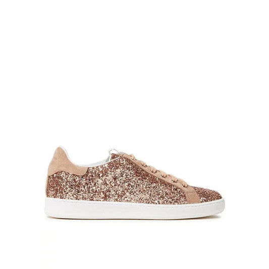 Sergio Rossi Glittered Woven Sneakers SE-8735588450516-EU35/US5