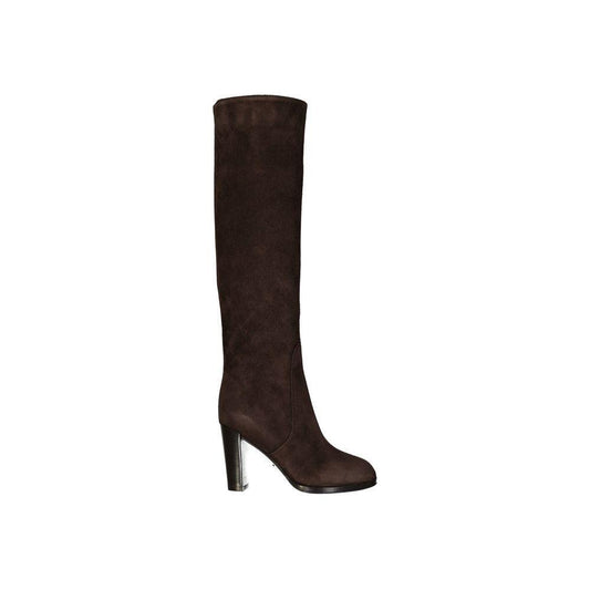 Sergio Rossi Leather Boots SE-8735589925076-EU34/US4