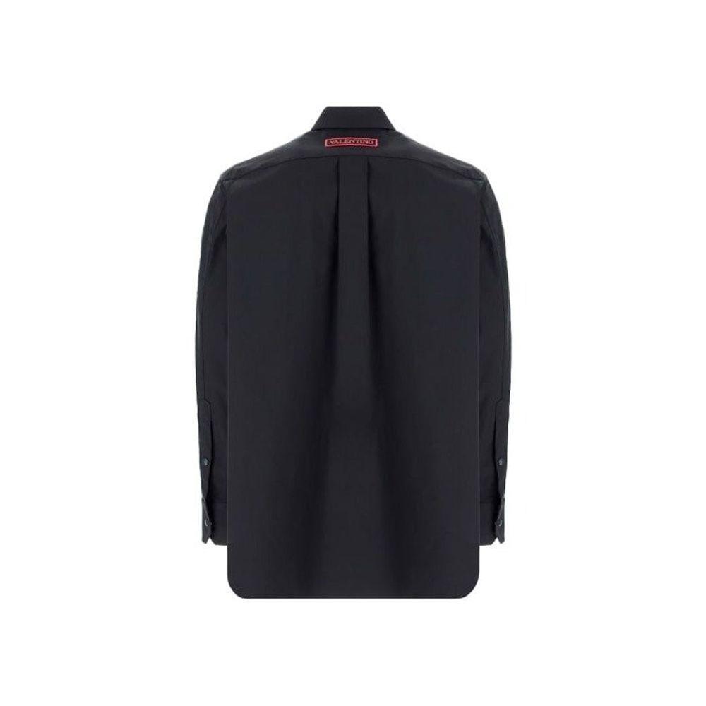 Valentino Logo Patch Shirt VA-8735617450196-48 | M