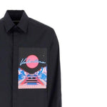 Valentino Logo Patch Shirt VA-8735617450196-48 | M