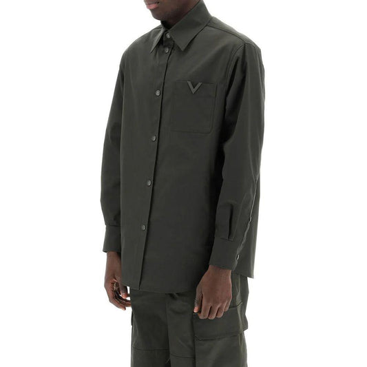 Valentino V-Logo Jacket Overshirt VA-8735618826452-48 | M