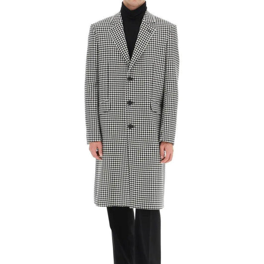 Alexander McQueen Pied-De-Poule Wool Coat AL-8736211730644-IT50 | L