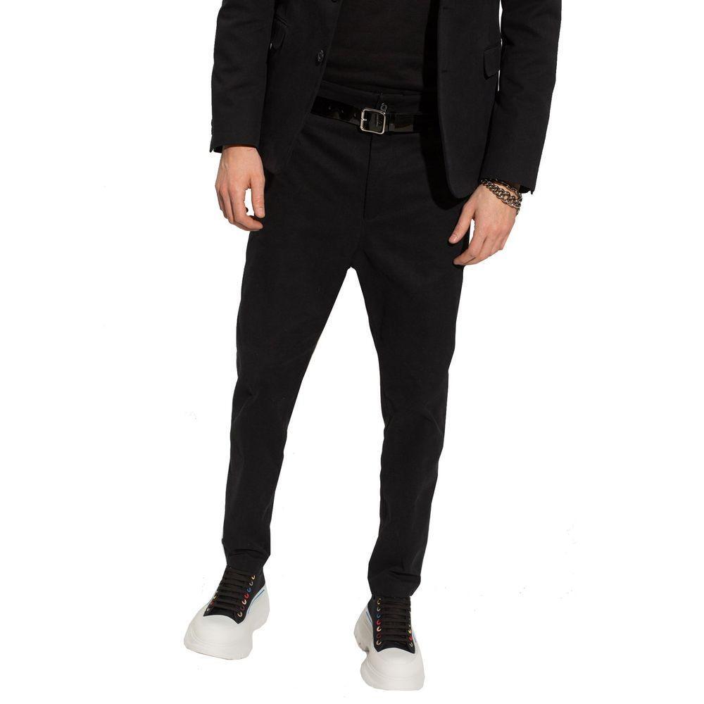 Alexander McQueen Pleat-Front Trousers AL-8736226574548-48 | M
