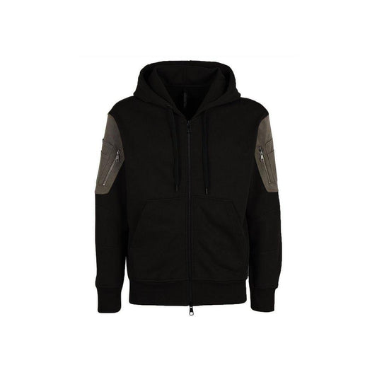 Neil Barrett Cotton Logo Hooded Sweatshirt NE-8736527319252-L