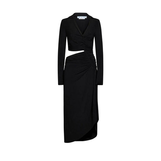 Off-White Cut-Out Midi Dress OF-8736528105684-42