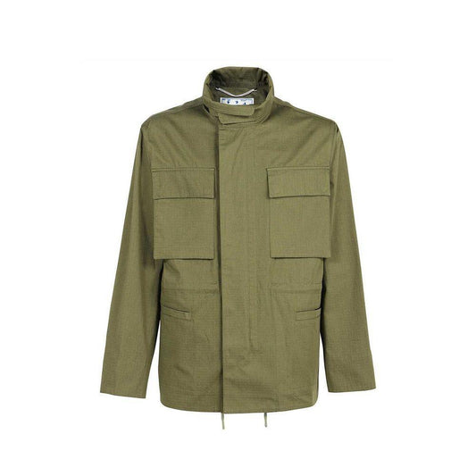 Off-White Arrow Field Cotton Jacket OF-8736530137300-M